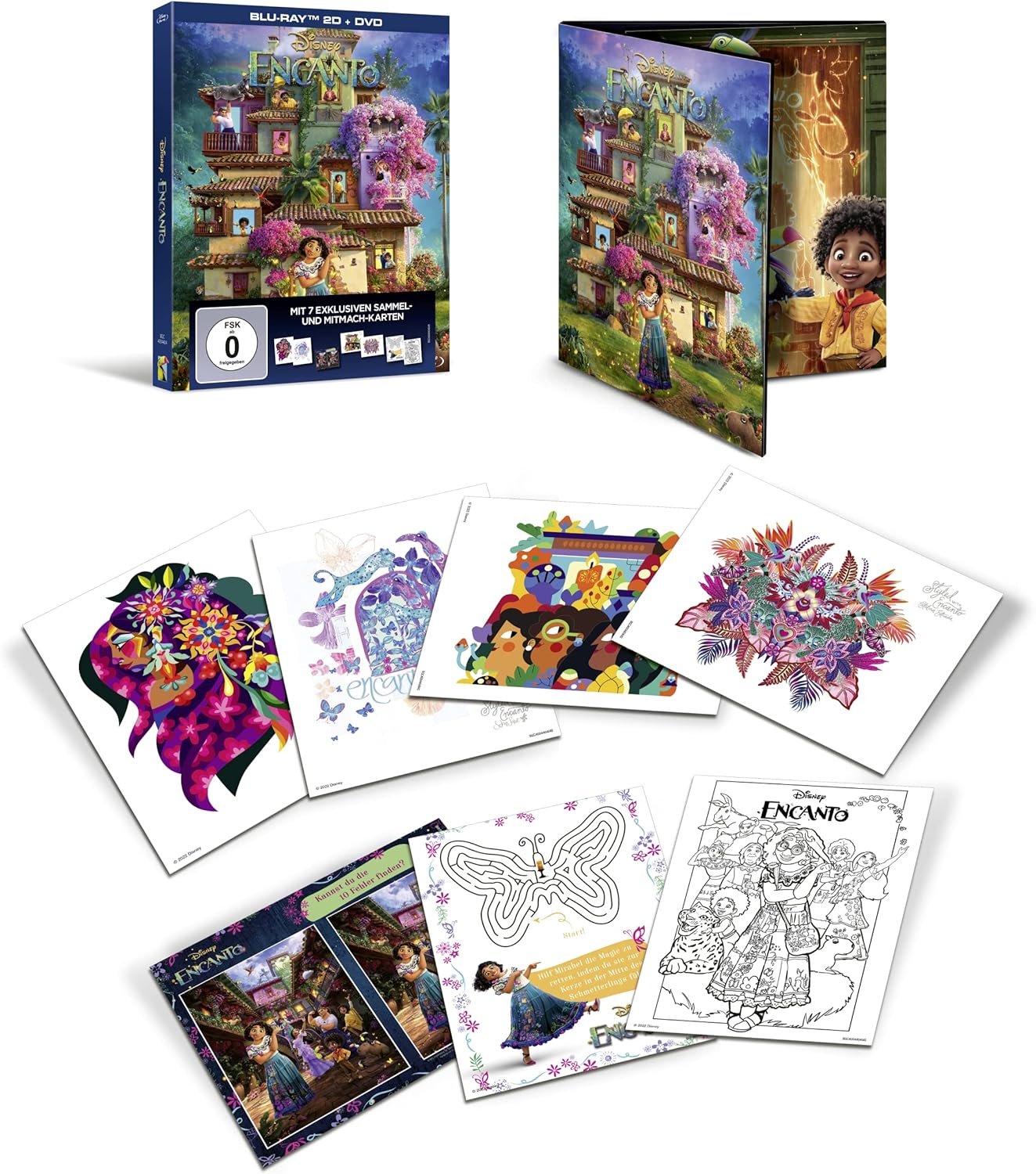 Encanto: Limited Special Edition / Blu-ray   DVD: Amazon.co.uk: DVD ...